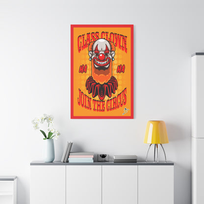 Class Clown - Matte Canvas, Stretched, 1.25"