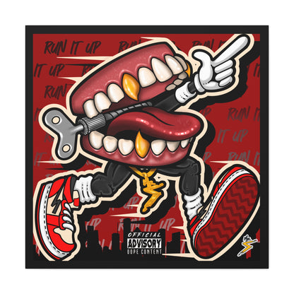 Run It Up - Matte Canvas, Stretched, 1.25"