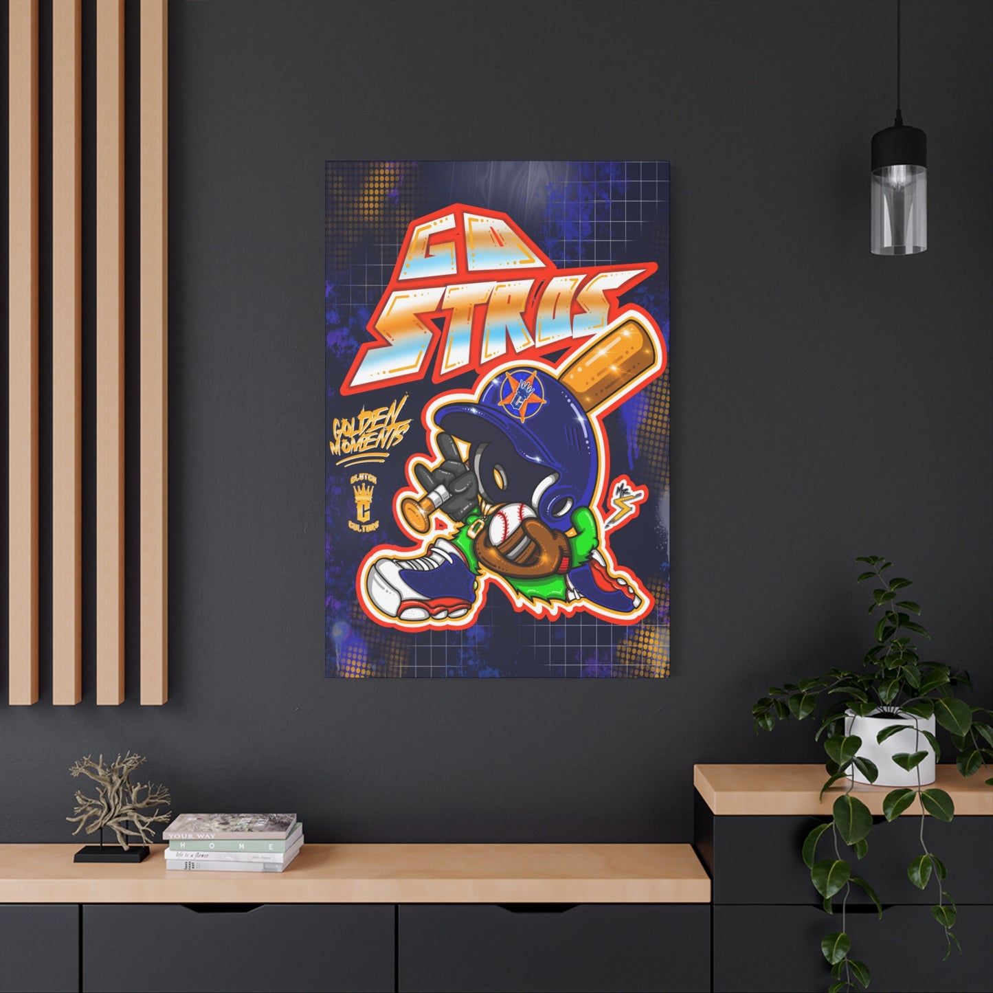 Go Stros - Matte Canvas, Stretched, 1.25"