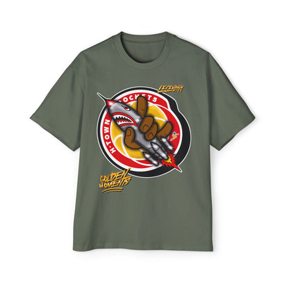 H-Town Rocket Men's Heavy Oversized Tee