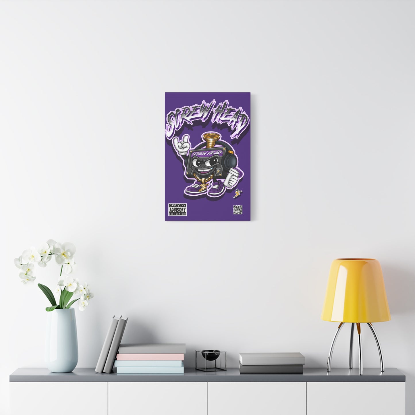 “Screw Head” - Matte Canvas, Stretched, 1.25"