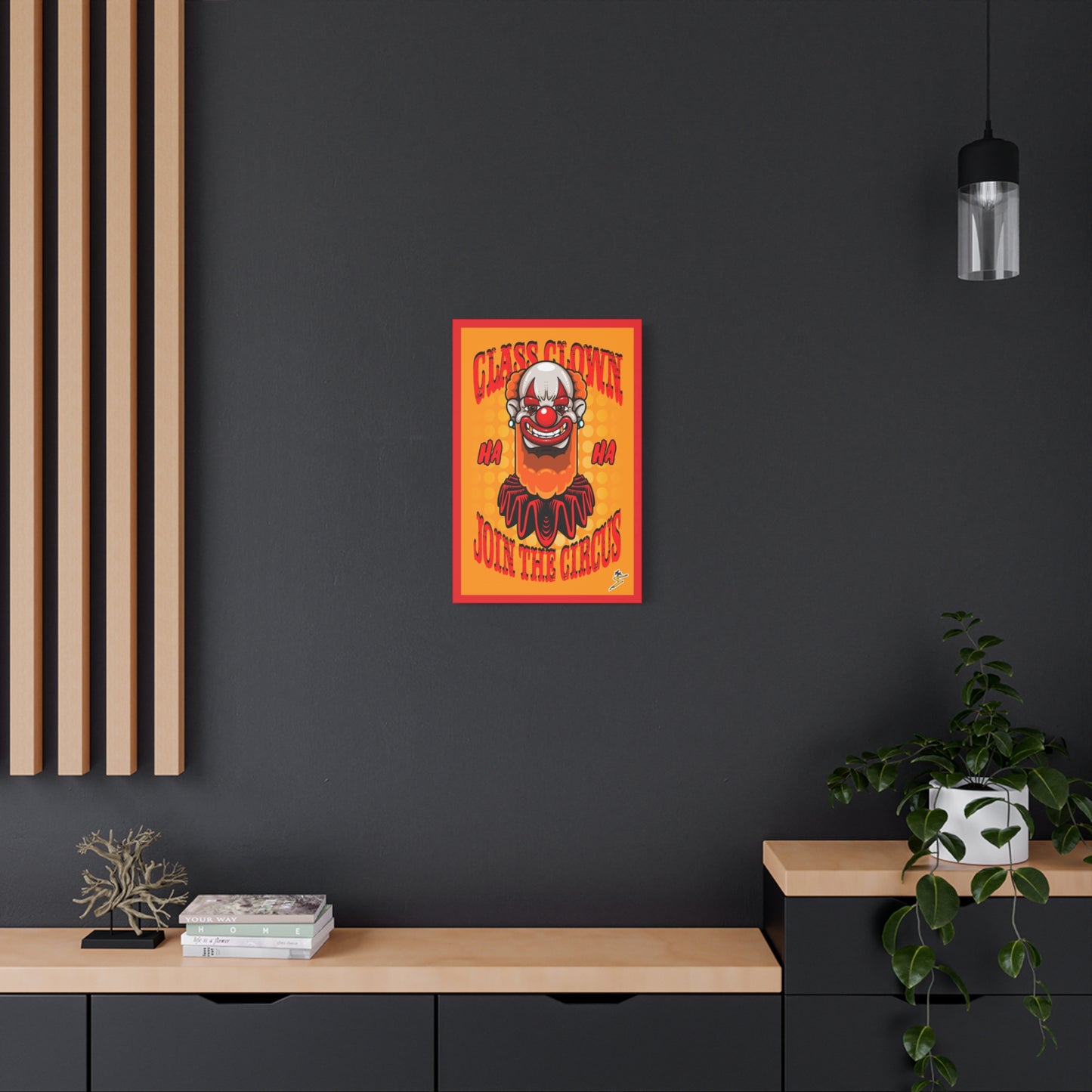 Class Clown - Matte Canvas, Stretched, 1.25"
