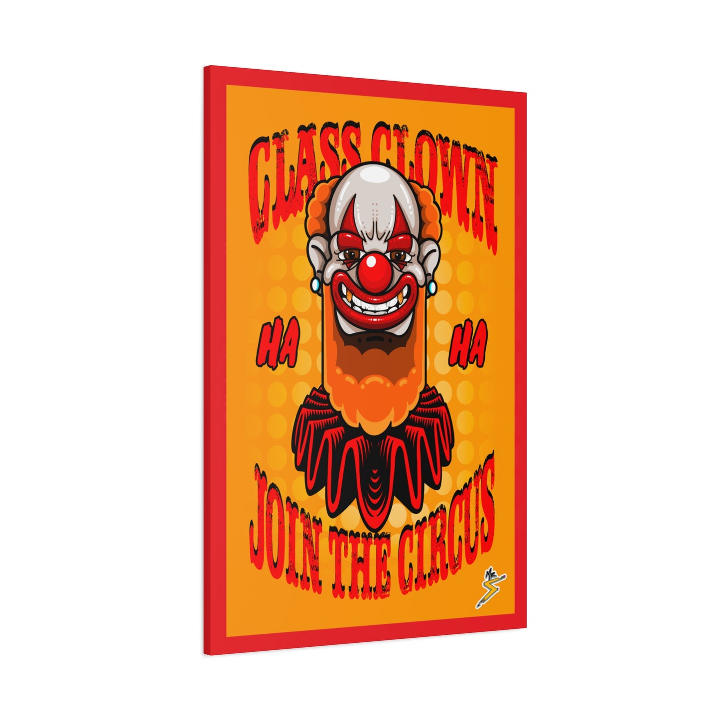 Class Clown - Matte Canvas, Stretched, 1.25"