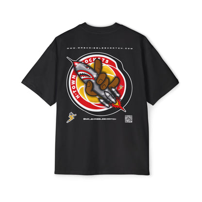 H-Town Rocket Men's Heavy Oversized Tee