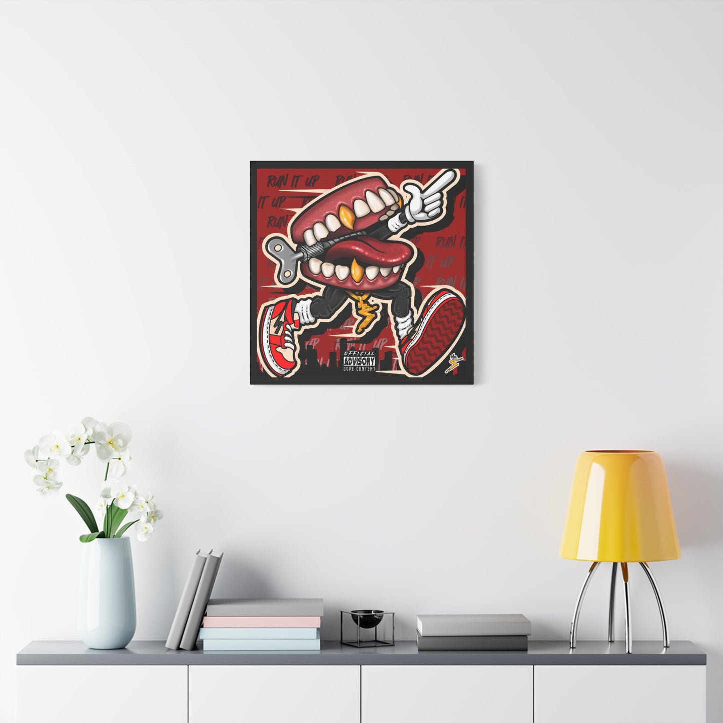 Run It Up - Matte Canvas, Stretched, 1.25"