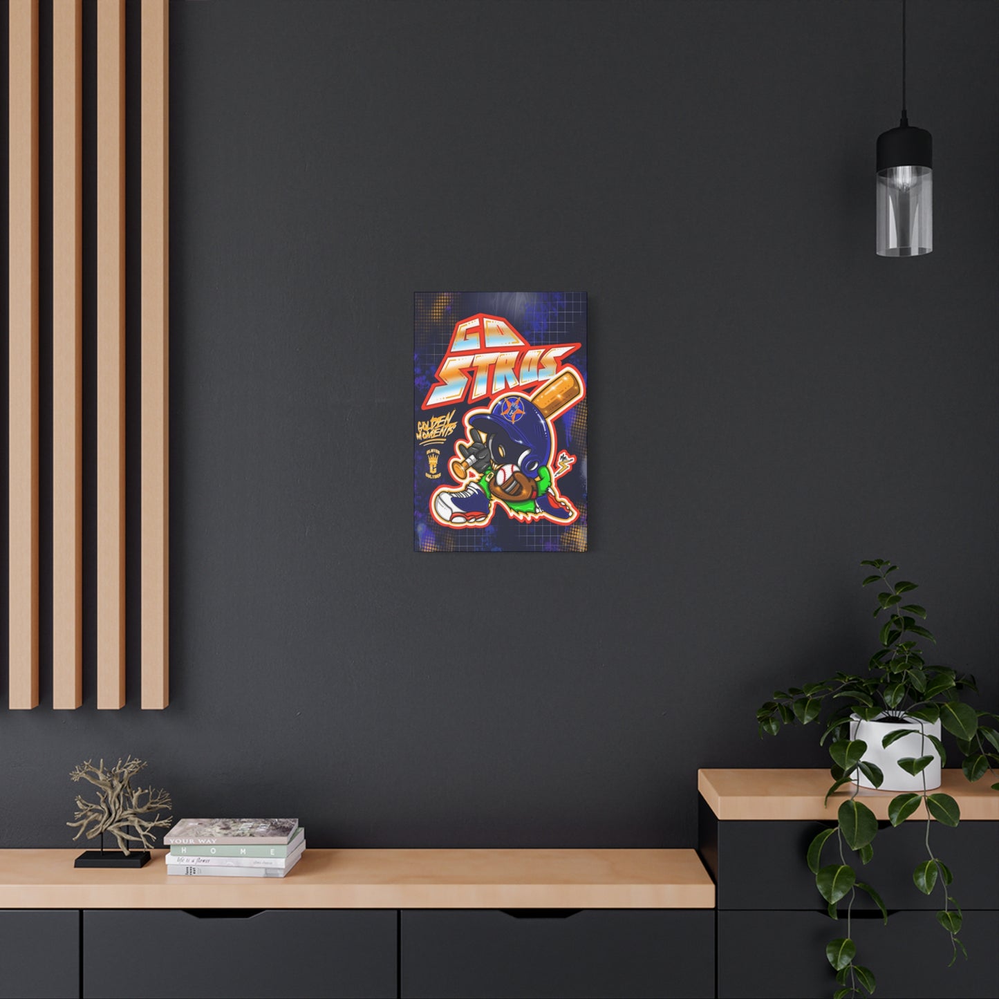 Go Stros - Matte Canvas, Stretched, 1.25"