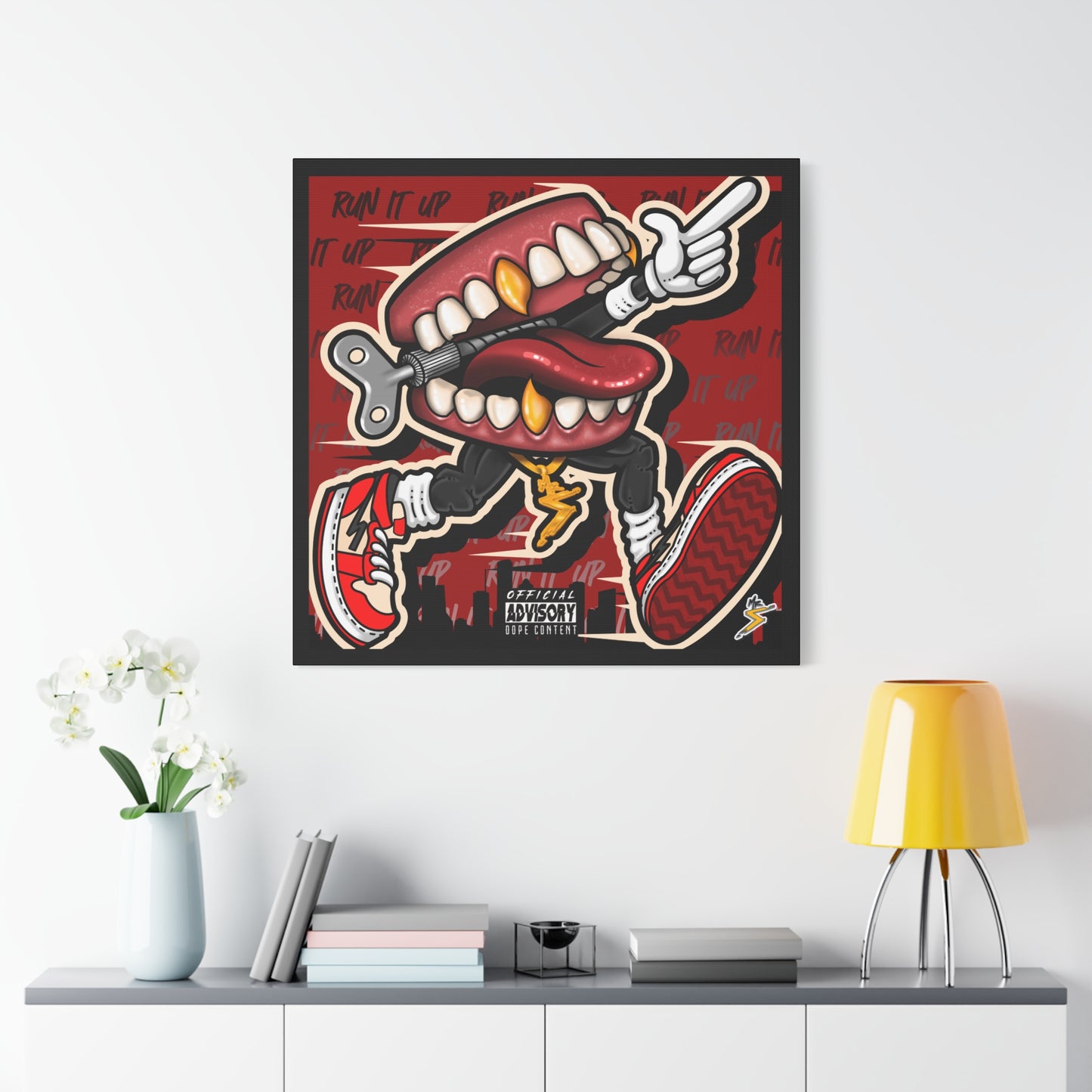 Run It Up - Matte Canvas, Stretched, 1.25"
