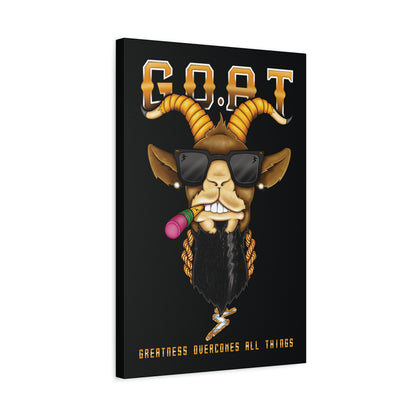 G.O.A.T. - Matte Canvas, Stretched, 1.25"