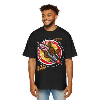 H-Town Rocket Men's Heavy Oversized Tee