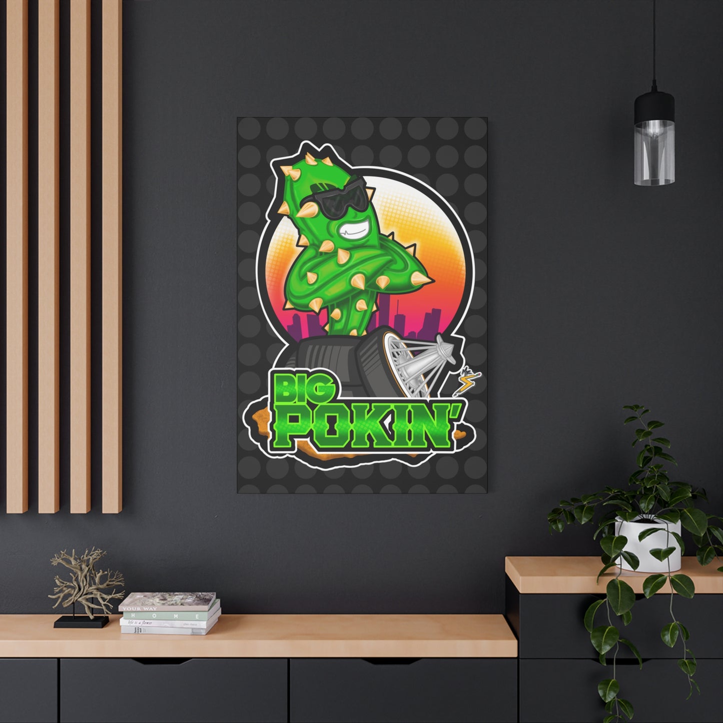 Big Pokin’ - Matte Canvas, Stretched, 1.25"