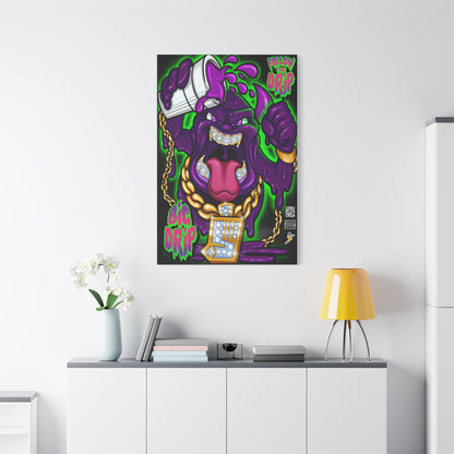“Big Drip” - Matte Canvas, Stretched, 1.25"