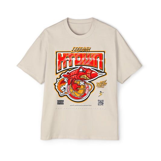 H-Town Rocket Men's Heavy Oversized Tee