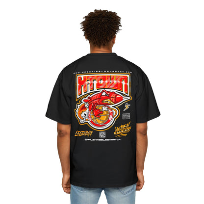 H-Town Rocket Men's Heavy Oversized Tee