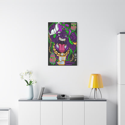 “Big Drip” - Matte Canvas, Stretched, 1.25"