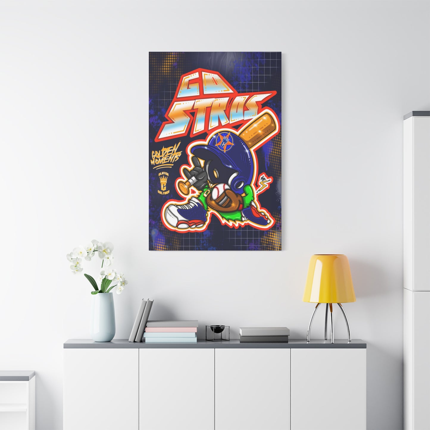 Go Stros - Matte Canvas, Stretched, 1.25"