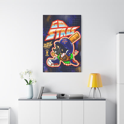 Go Stros - Matte Canvas, Stretched, 1.25"