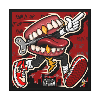 Run It Up - Matte Canvas, Stretched, 1.25"