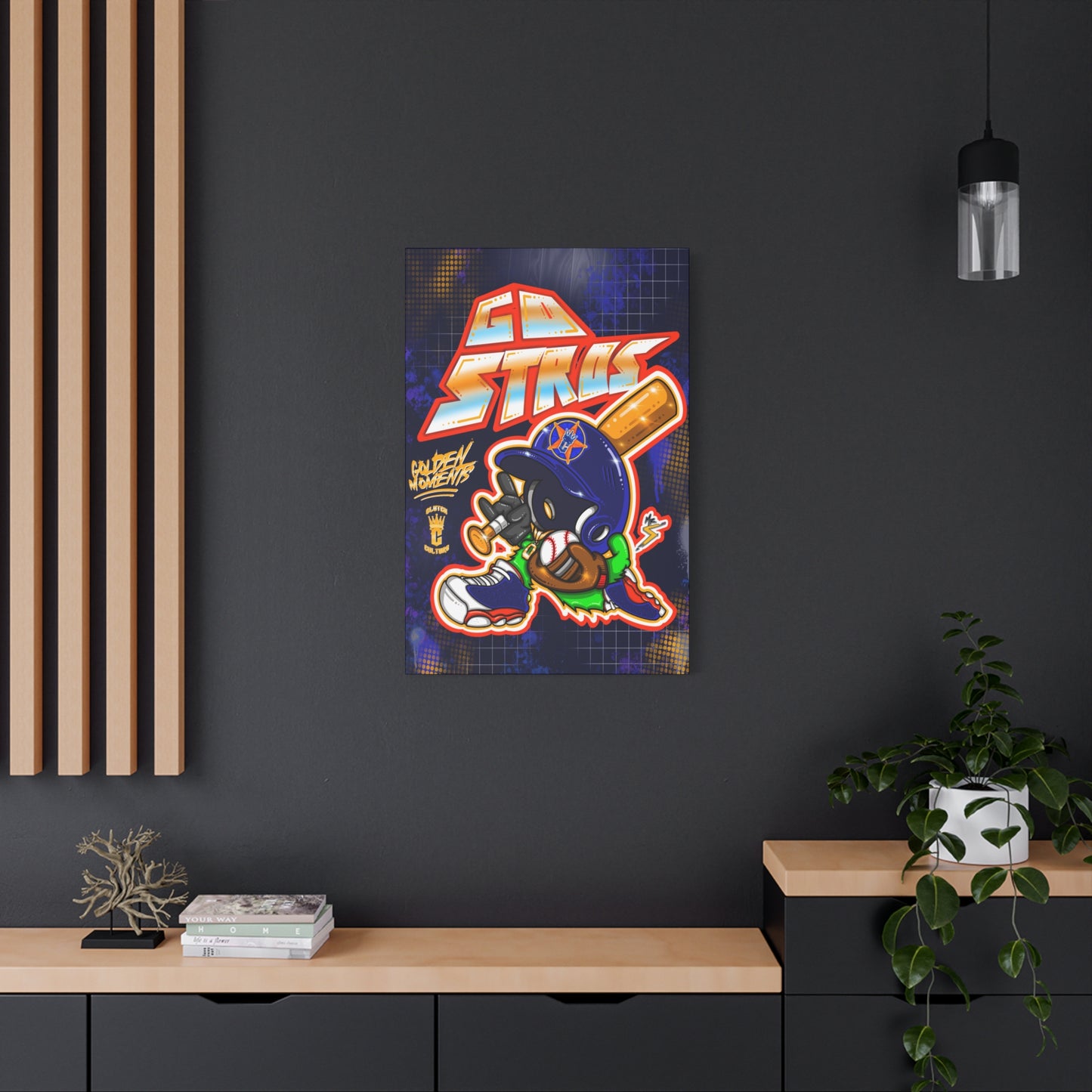 Go Stros - Matte Canvas, Stretched, 1.25"