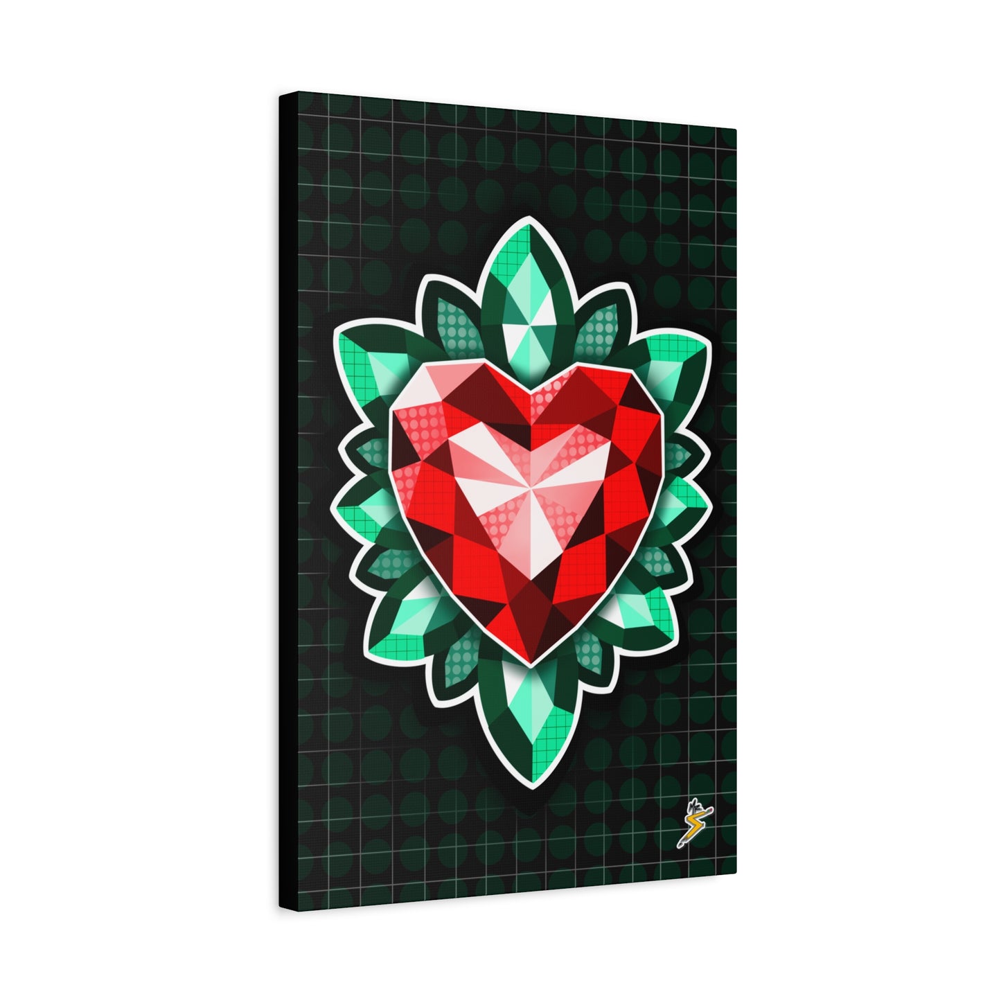 Rose Diamond - Matte Canvas, Stretched, 1.25"
