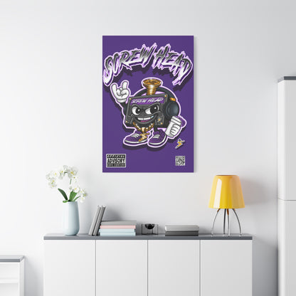 “Screw Head” - Matte Canvas, Stretched, 1.25"