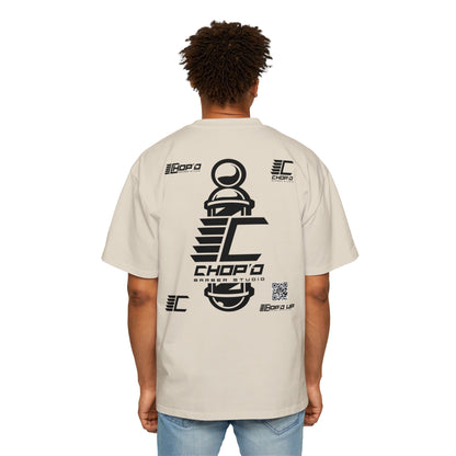 Chop'd Logos Men's Heavy Oversized Graphic Tee