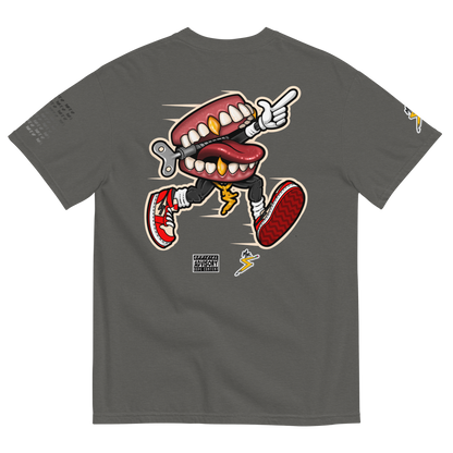 “Run It Up” Unisex garment-dyed heavyweight t-shirt