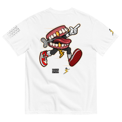“Run It Up” Unisex garment-dyed heavyweight t-shirt