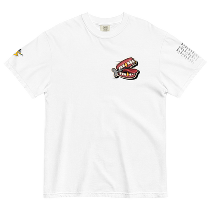 “Run It Up” Unisex garment-dyed heavyweight t-shirt